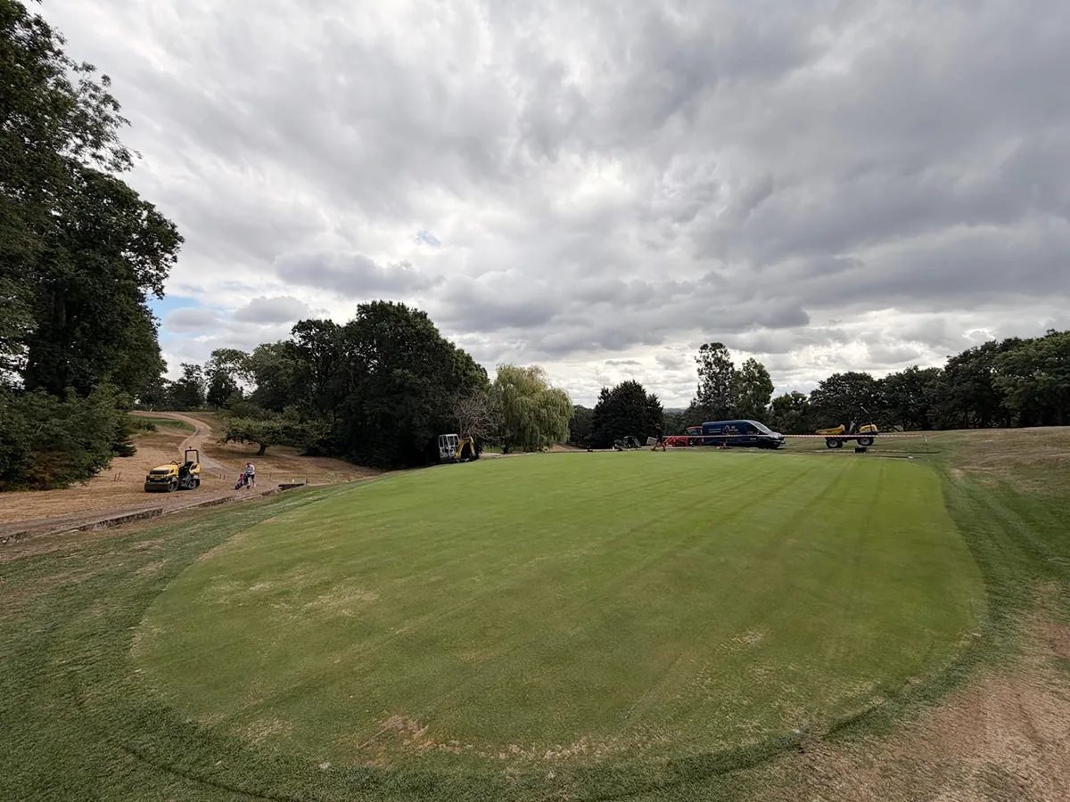 Hydrowick installation at Shooters Hill Golf Club